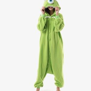 Green Monster Hooded Onesie Costume New in package Size Medium NWT
